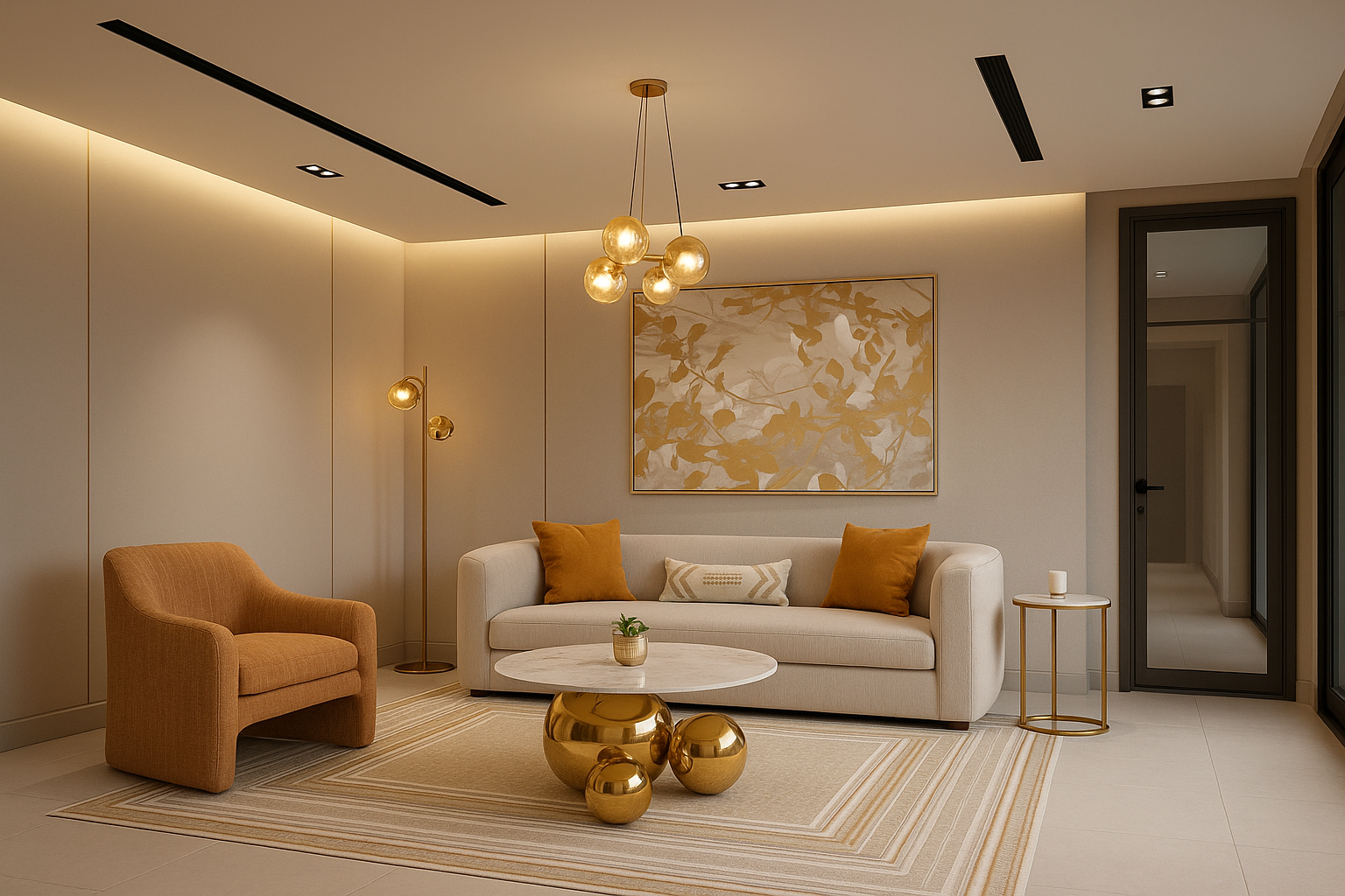 تدرجات البرتقالي