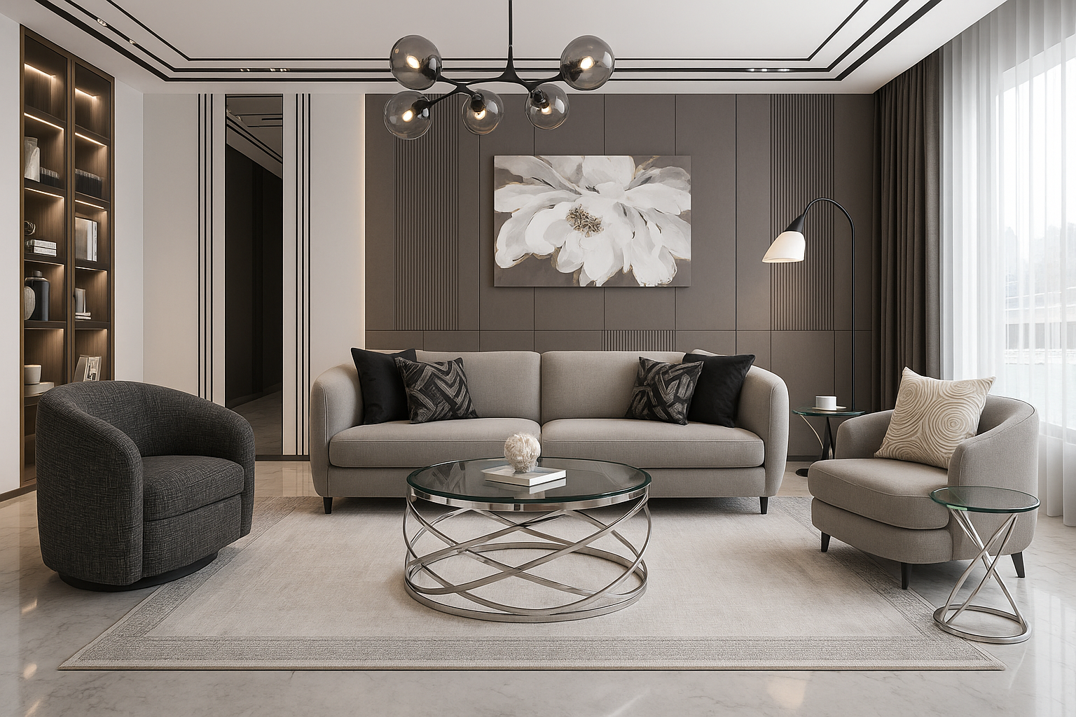 هدوء الرمادي