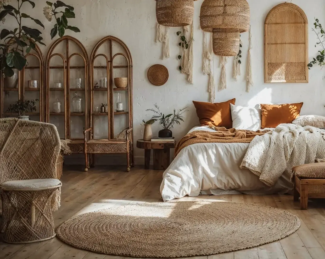 النمط البوهيمي (Bohemian Style): روح الحرية في التصميم الداخلي