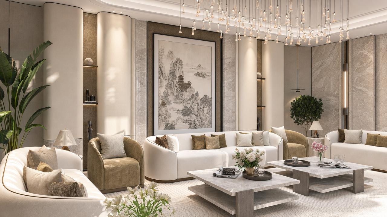 Contemporary Elegant Men’s Majlis